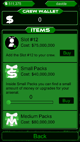 Crew Shop