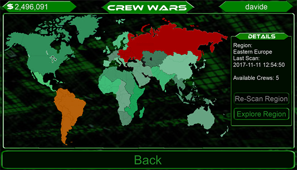 Crew Wars Map